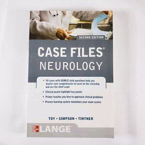Case Files Neurology Second Edition Book By Toy Simpson Tintner